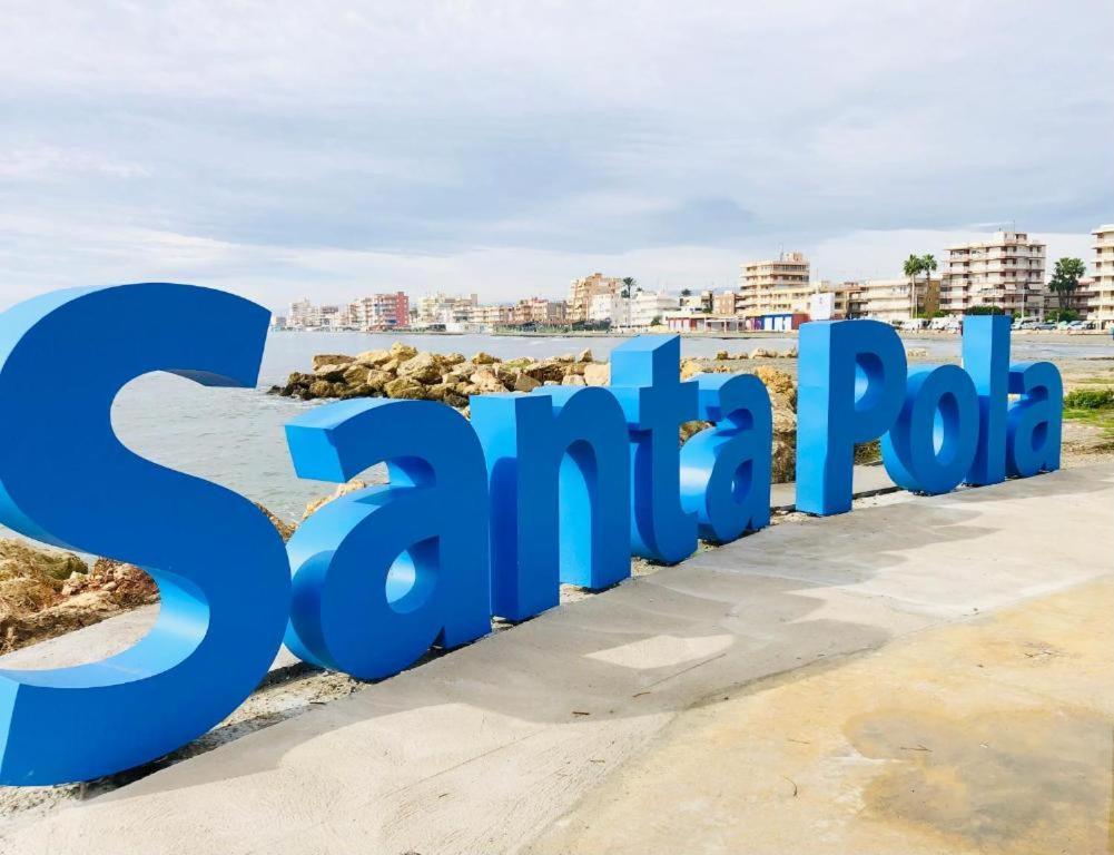 Pet Friendly - Apartamento Centrico Y Cerca De La Playa Санта Пола Экстерьер фото